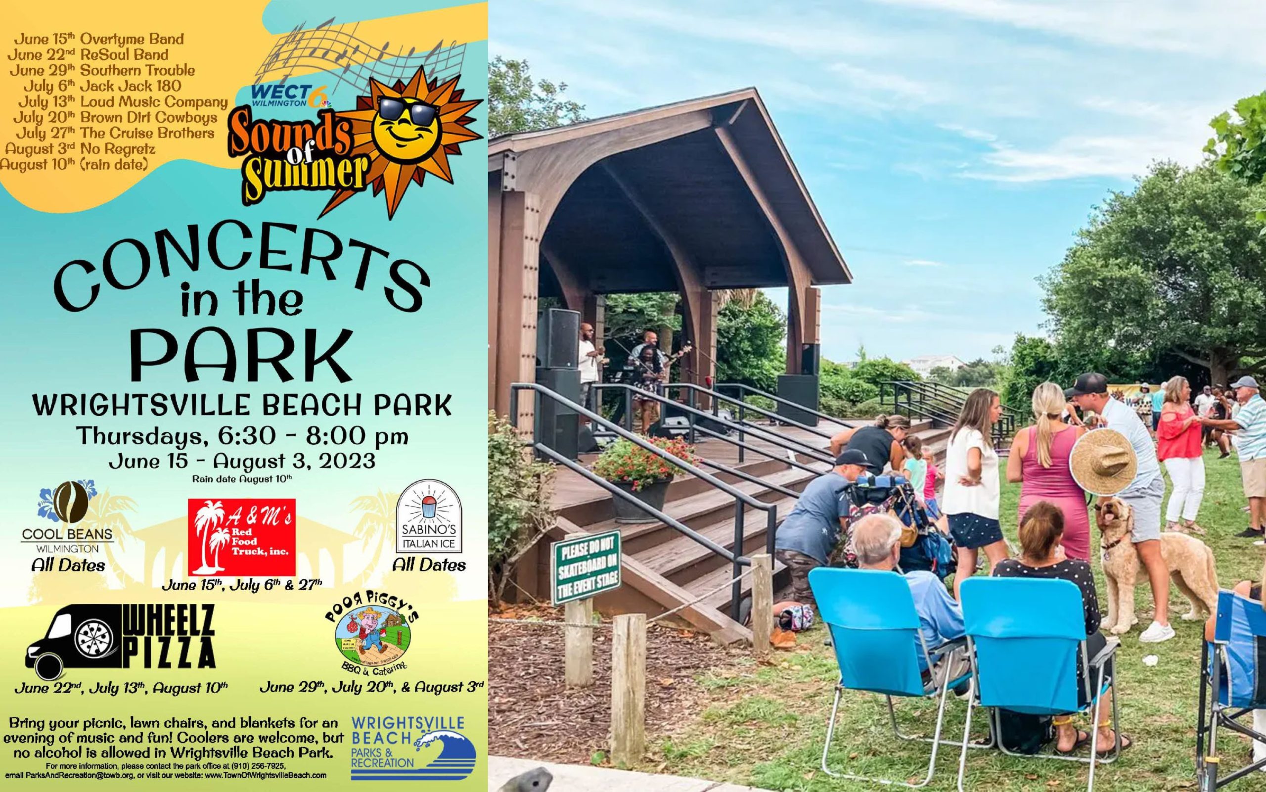 Sounds of Summer Concerts in the Park WB park WBLiveSurf