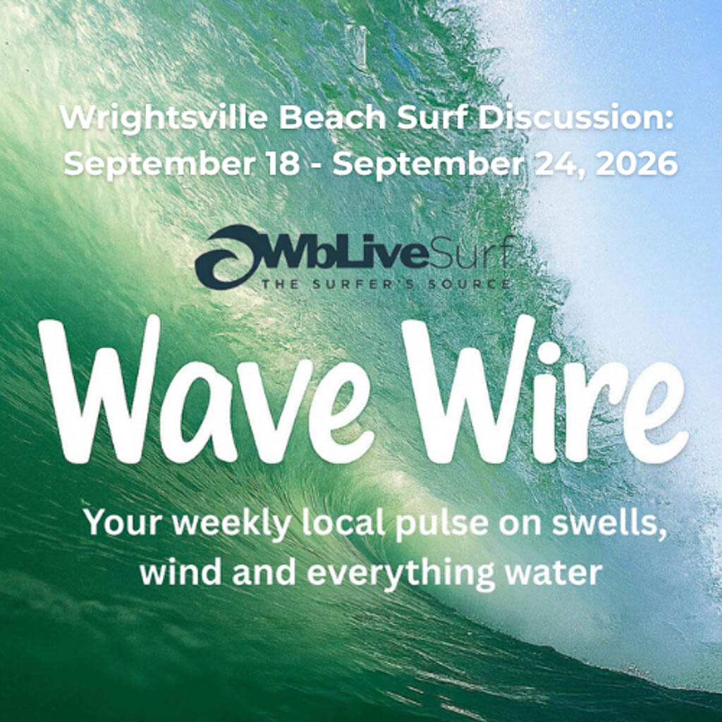 Wrightsville Beach Surf Outlook: September 18 – September 24, 2026